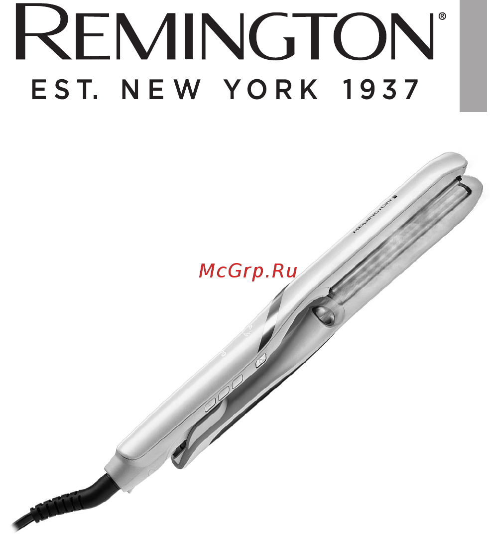 Remington Hydraluxe Pro (S9001) Инструкция по эксплуатации онлайн