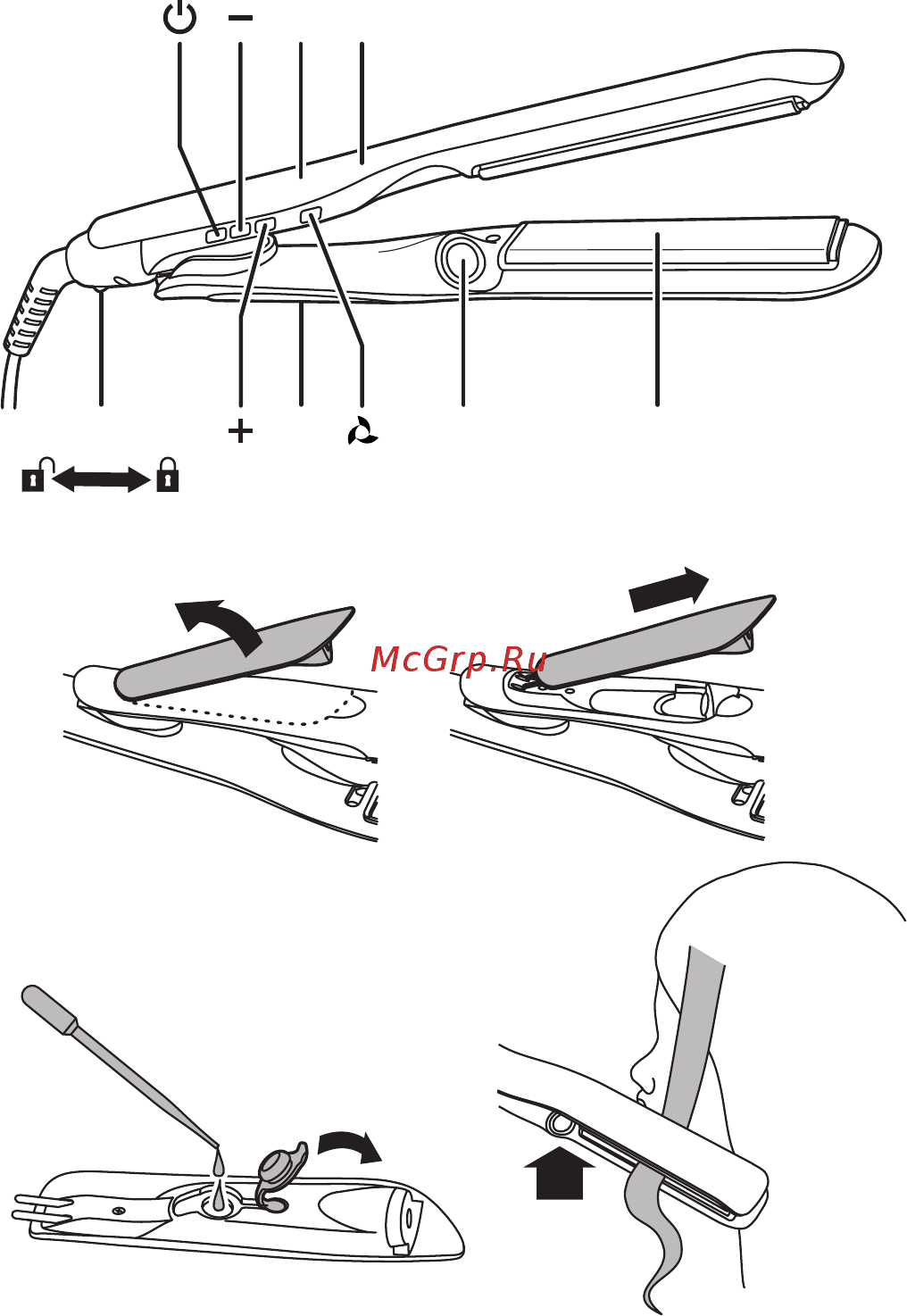 Remington Hydraluxe Pro (S9001) Инструкция по эксплуатации онлайн [2/104] 589362