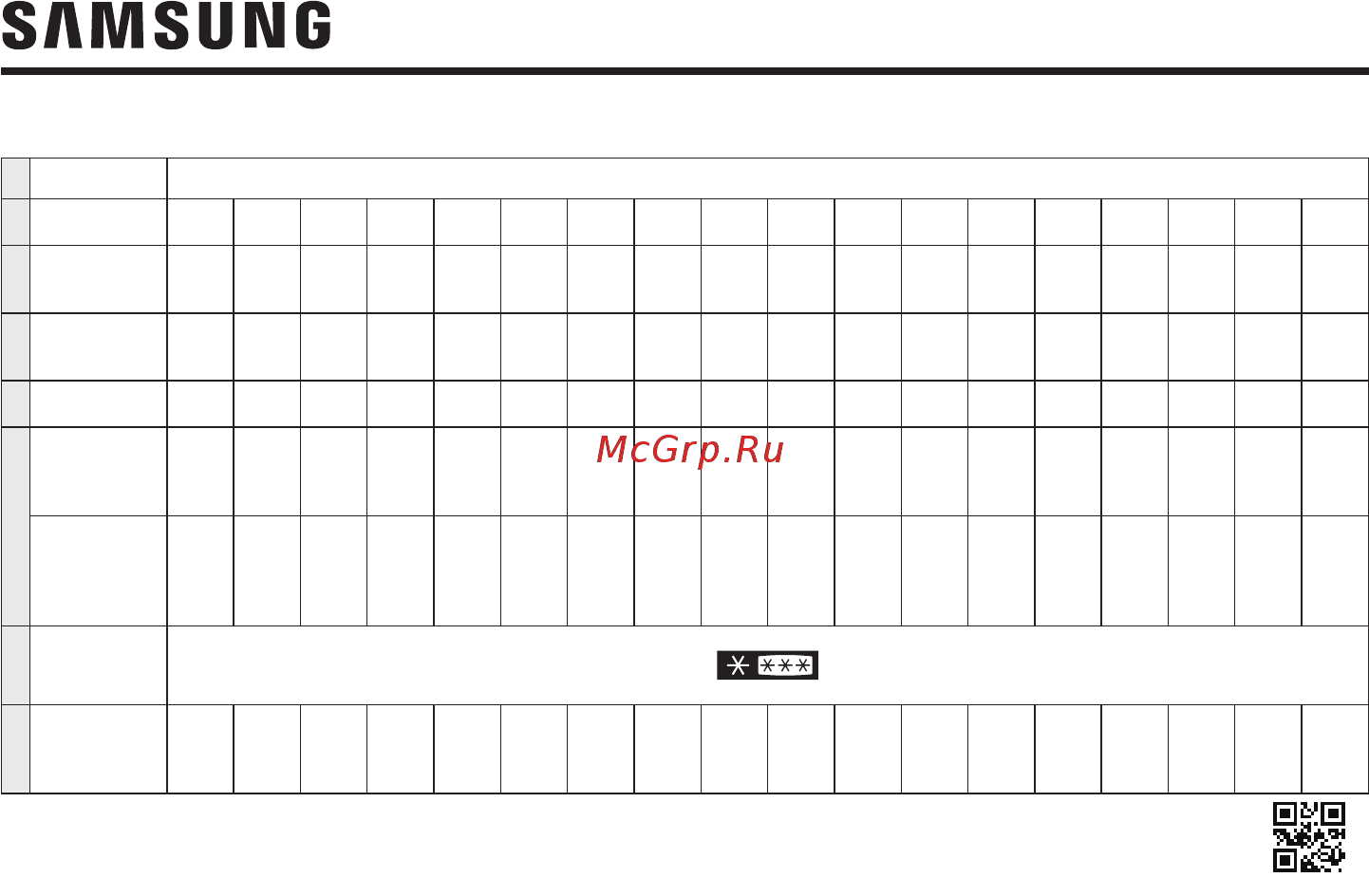 Samsung RB33A3240SA/WT [110/111] _ nosozliklarni izlash va bartaraf qilish