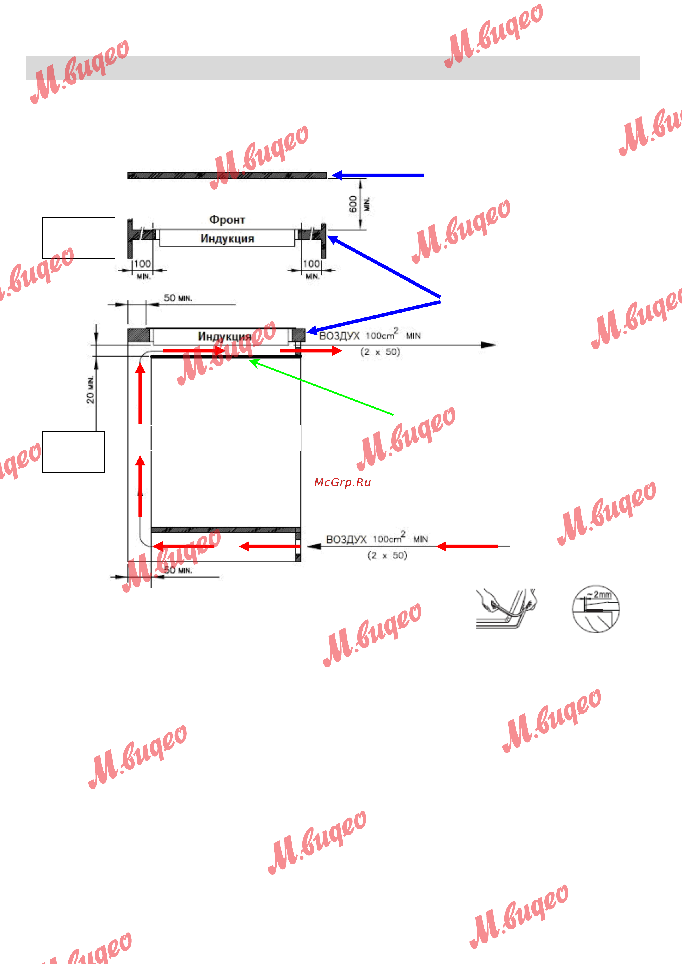 Kuppersbusch VKIW 3800.0 SR [18/24] Инструкции по установке