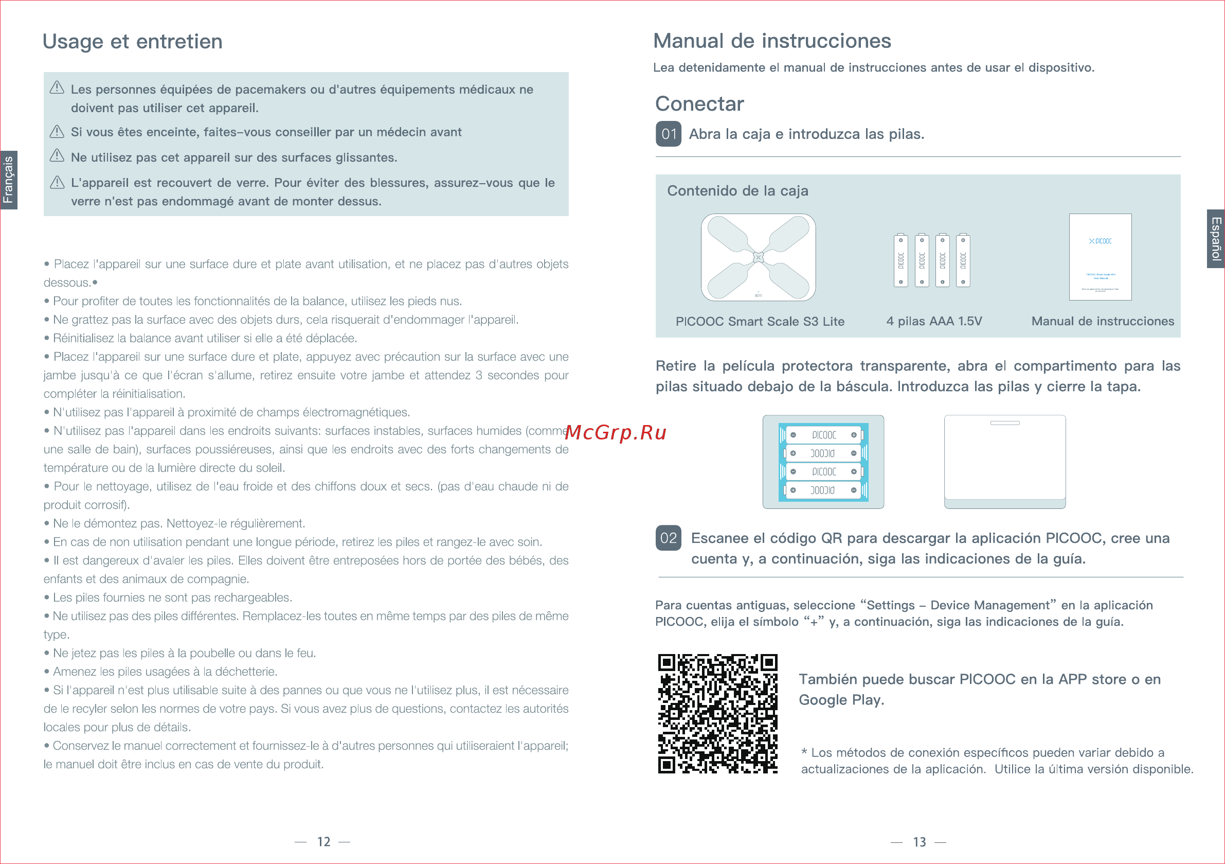 Picooc S3 Lite V2 [8/22] Conectar