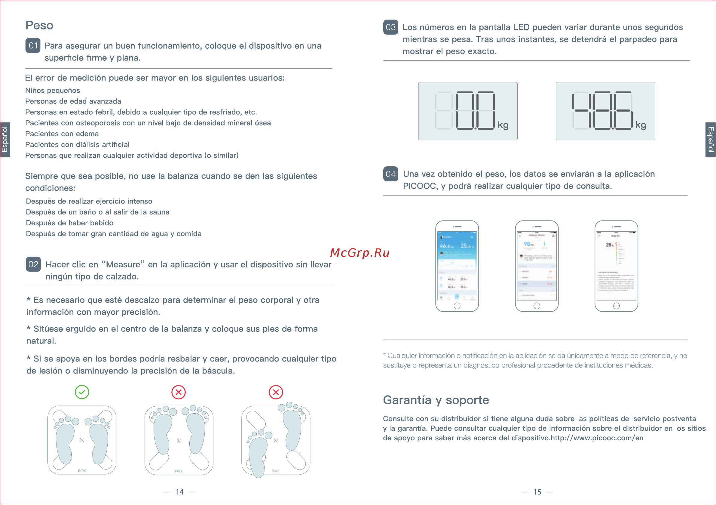 Picooc S3 Lite V2 [9/22] Picooc y podrá realizar cualquier tipo de consulta
