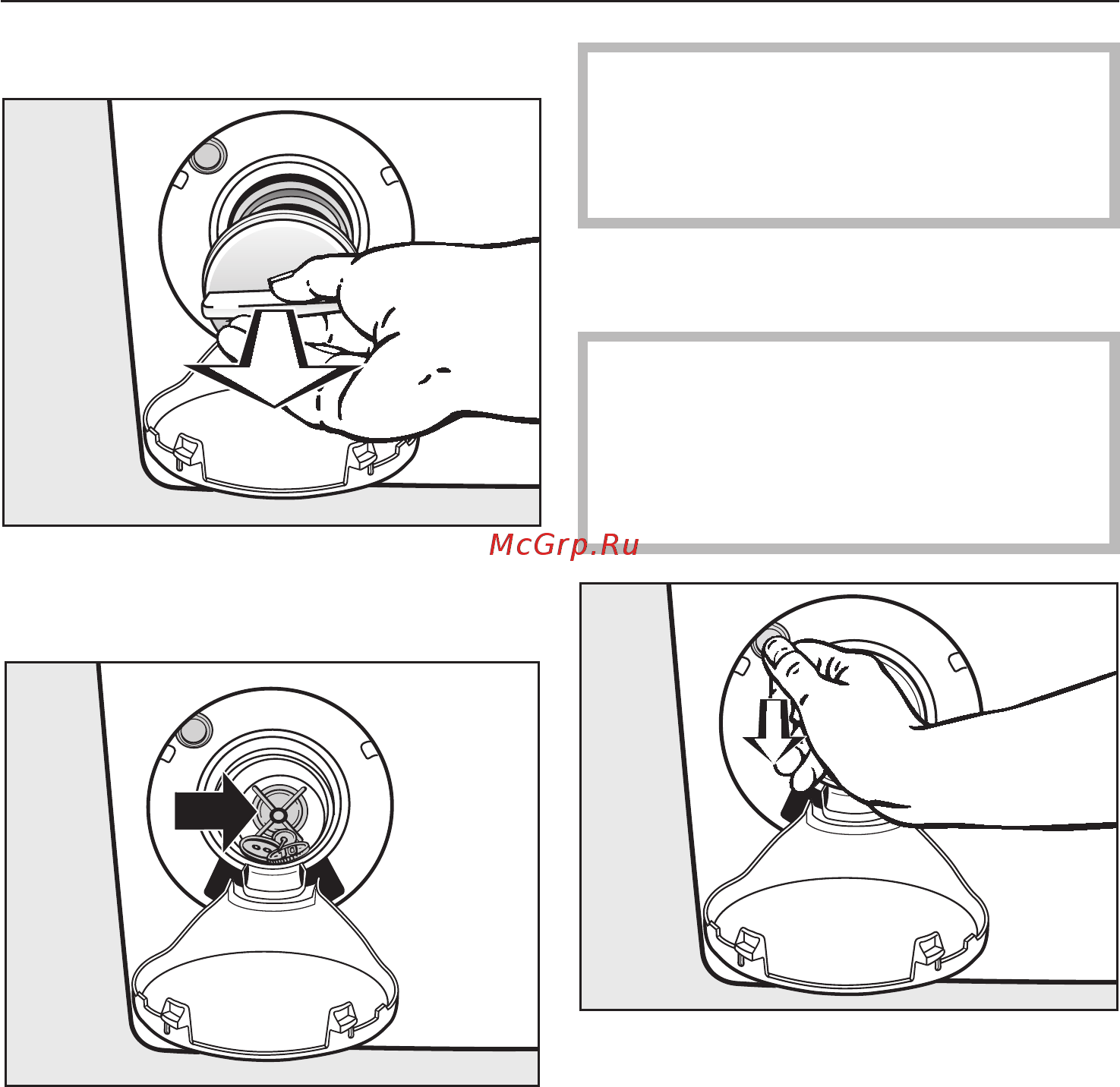 Miele W1714 [39/64] Помощь при неисправностях