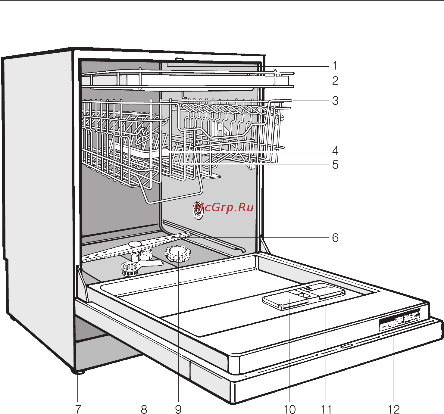 Miele GW 396-3Pius [4/68] Âíåøíèé âèä ïðèáîðà 4