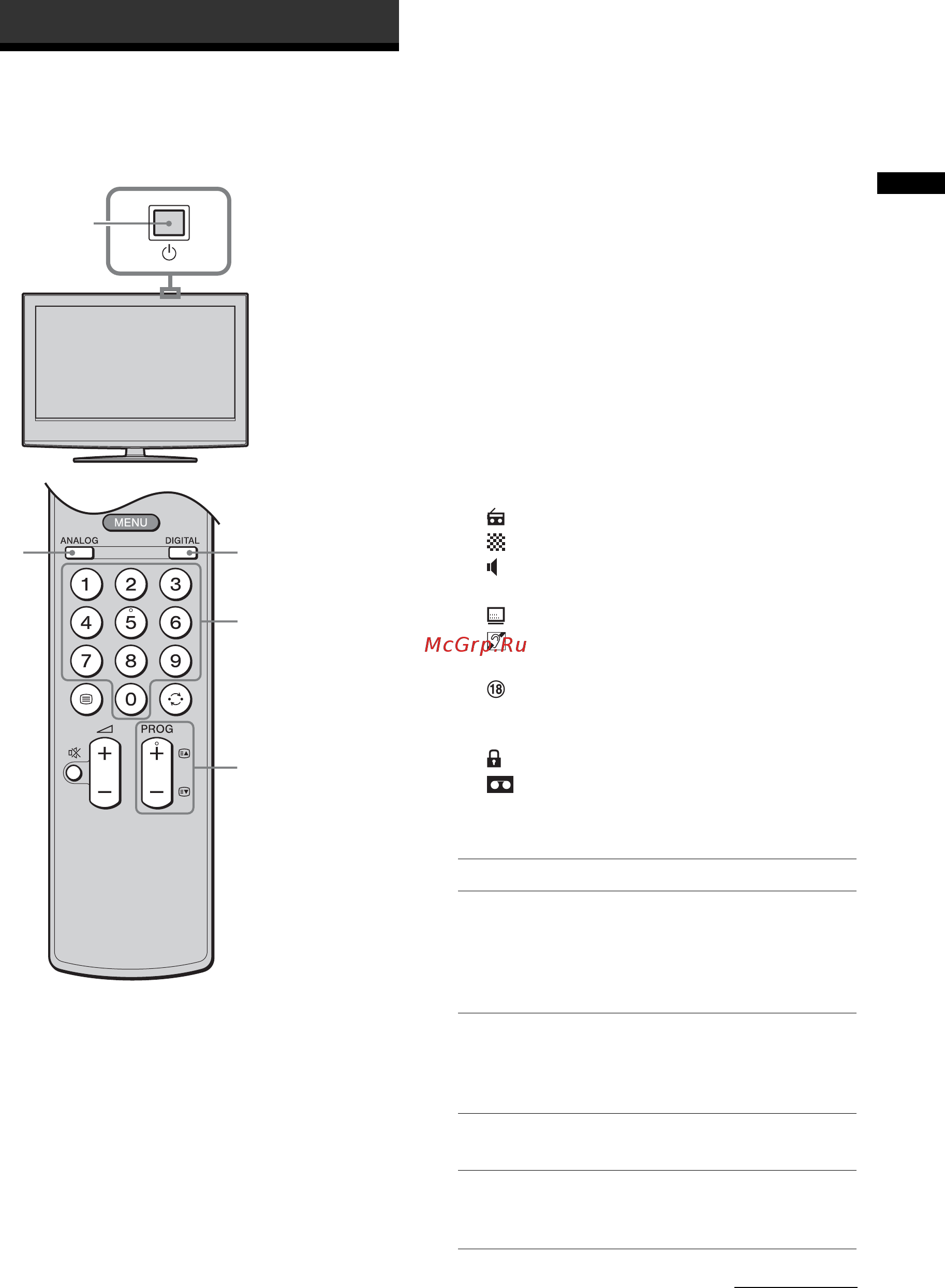 Sony KDL-46 W2000 [15/49] Просмотр телепрограмм