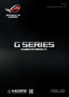 Asus GL703VD-GC147 Инструкция по эксплуатации