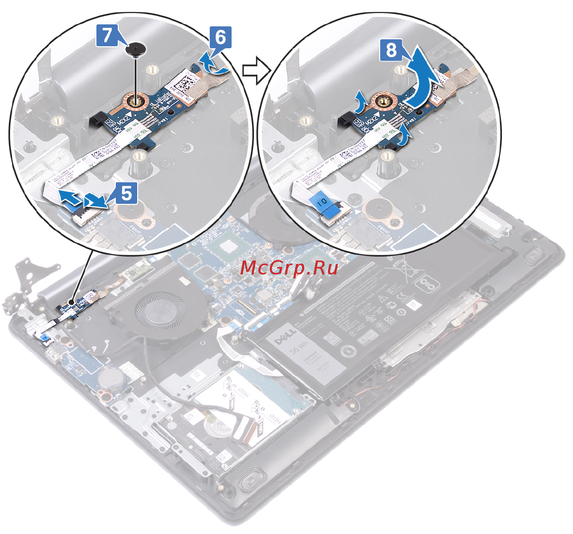Dell G317-7558 Инструкция по эксплуатации онлайн [58/107] 565061