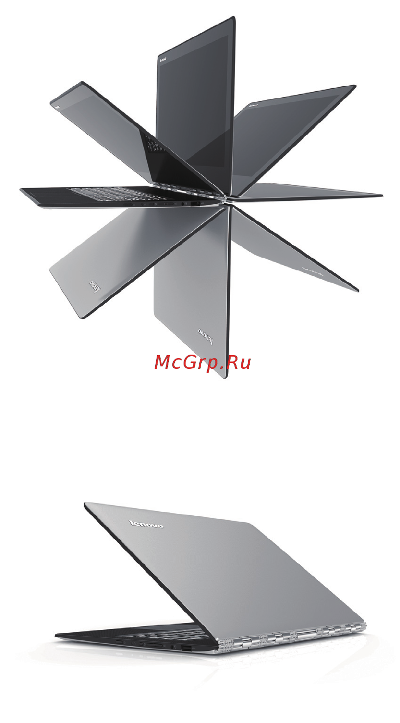 Lenovo Yoga 900s-12ISK (80ML005ERK) [10/39] Расположение панели дисплея
