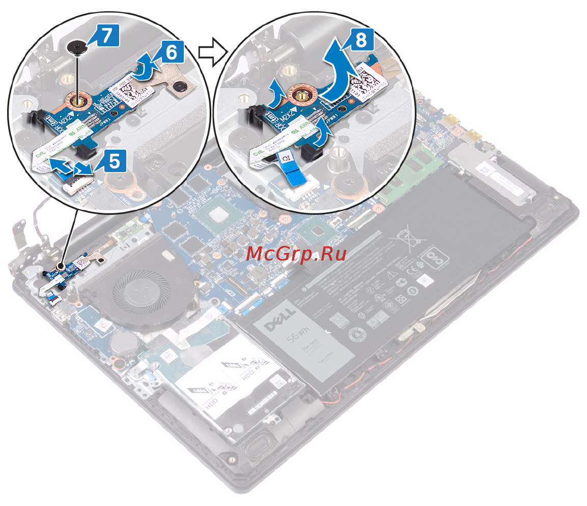 Dell G315-7176 Инструкция по эксплуатации онлайн [82/131] 565158