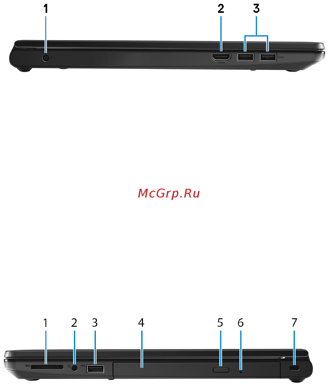 Dell Inspiron 3573-5468 [10/157] Правый