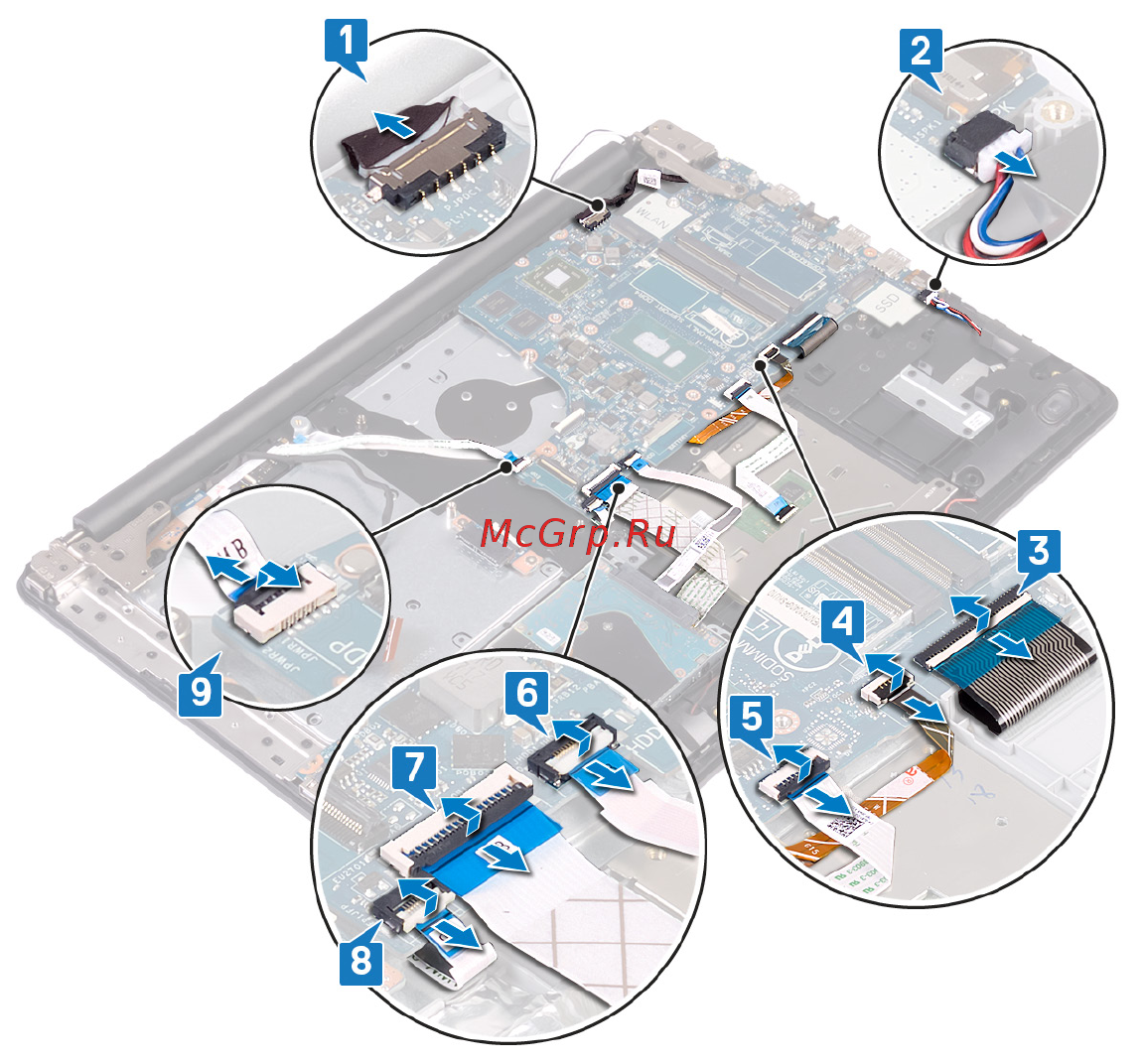 Dell Inspiron 5770-6380 Инструкция по эксплуатации онлайн [122/184] 565189