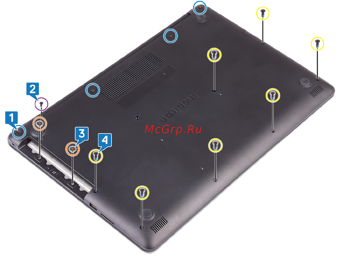 Dell Inspiron 5770-6380 Инструкция по эксплуатации онлайн [56/184] 565189