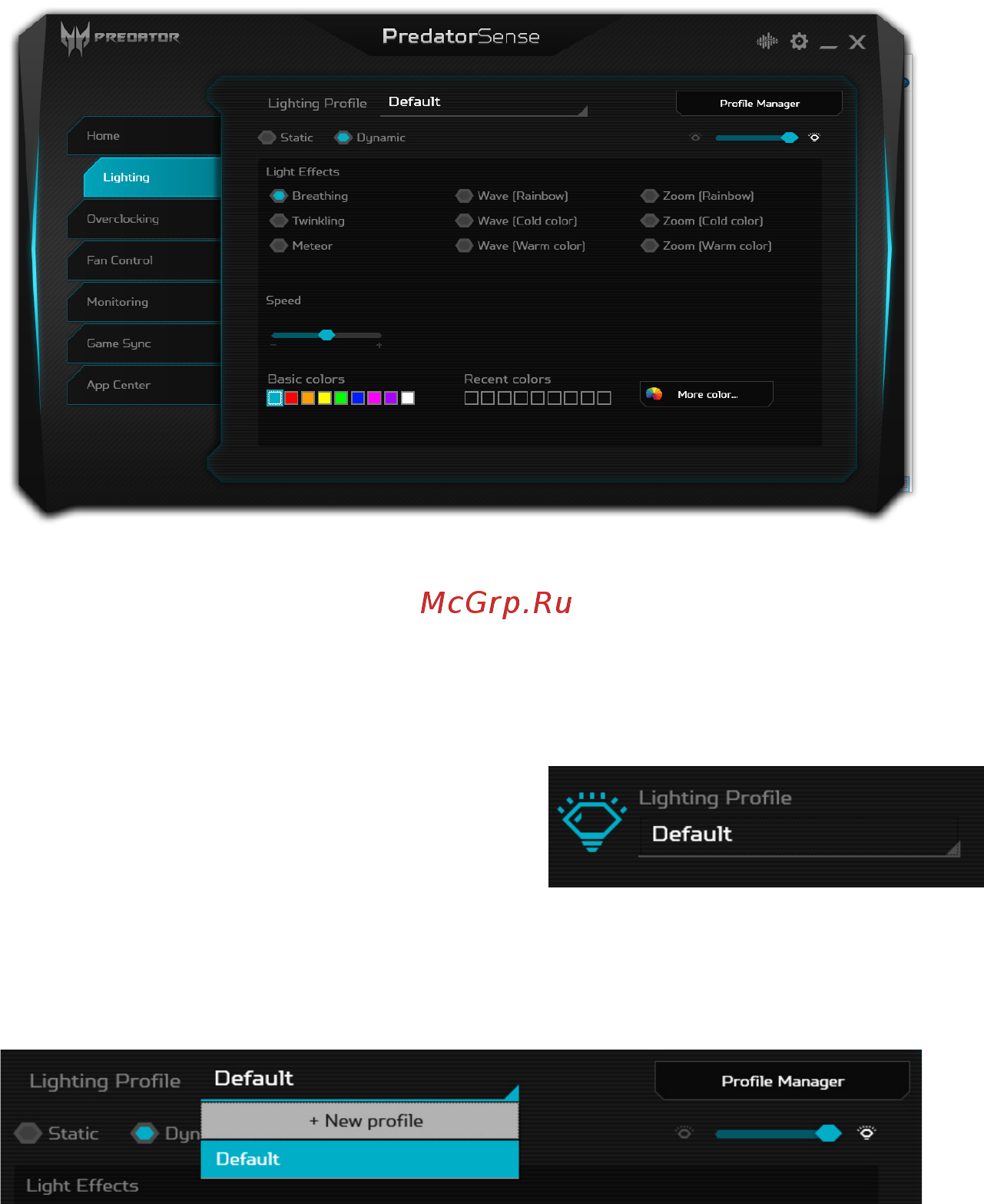 Acer Predator Triton 500 PT515-51-773B NH.Q4WER.007 [43/100] Динамическая подсветка