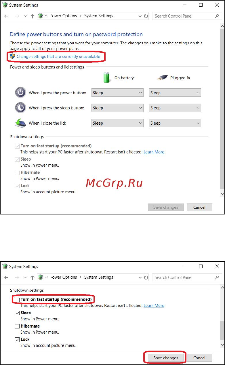Acer Predator Triton 500 PT515-51-773B NH.Q4WER.007 Инструкция по эксплуатации онлайн [58/100] 566444