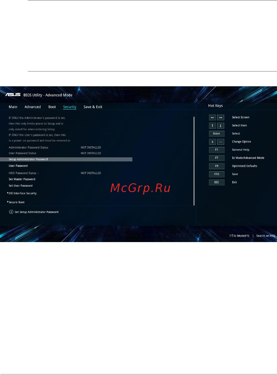 Asus E203MA-FD004T [61/94] Безопасность