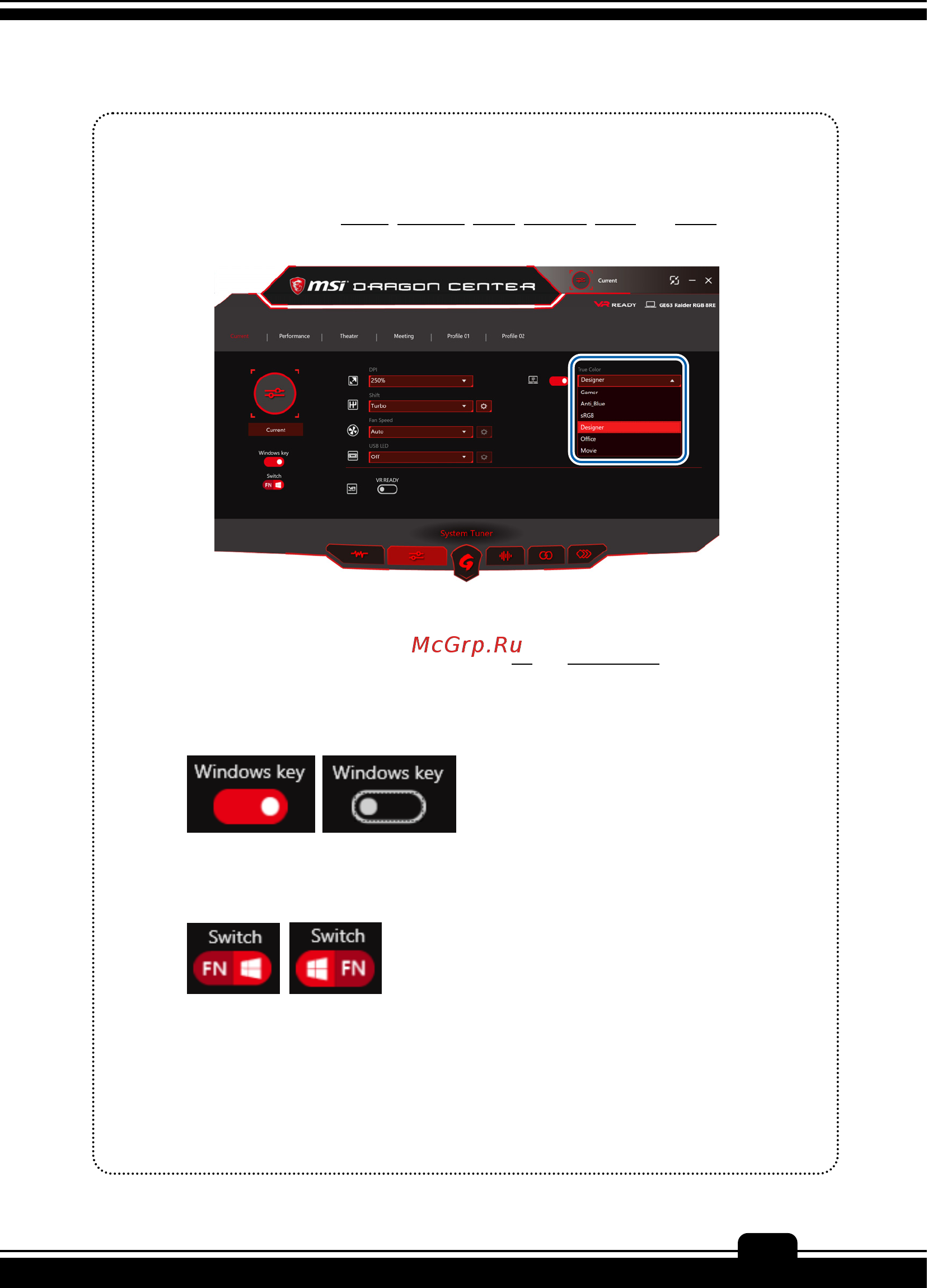 MSI WS63 8SL(vPro) [17/108] Preface