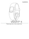 Garmin Vivofit 4 White S/M Инструкция по эксплуатации