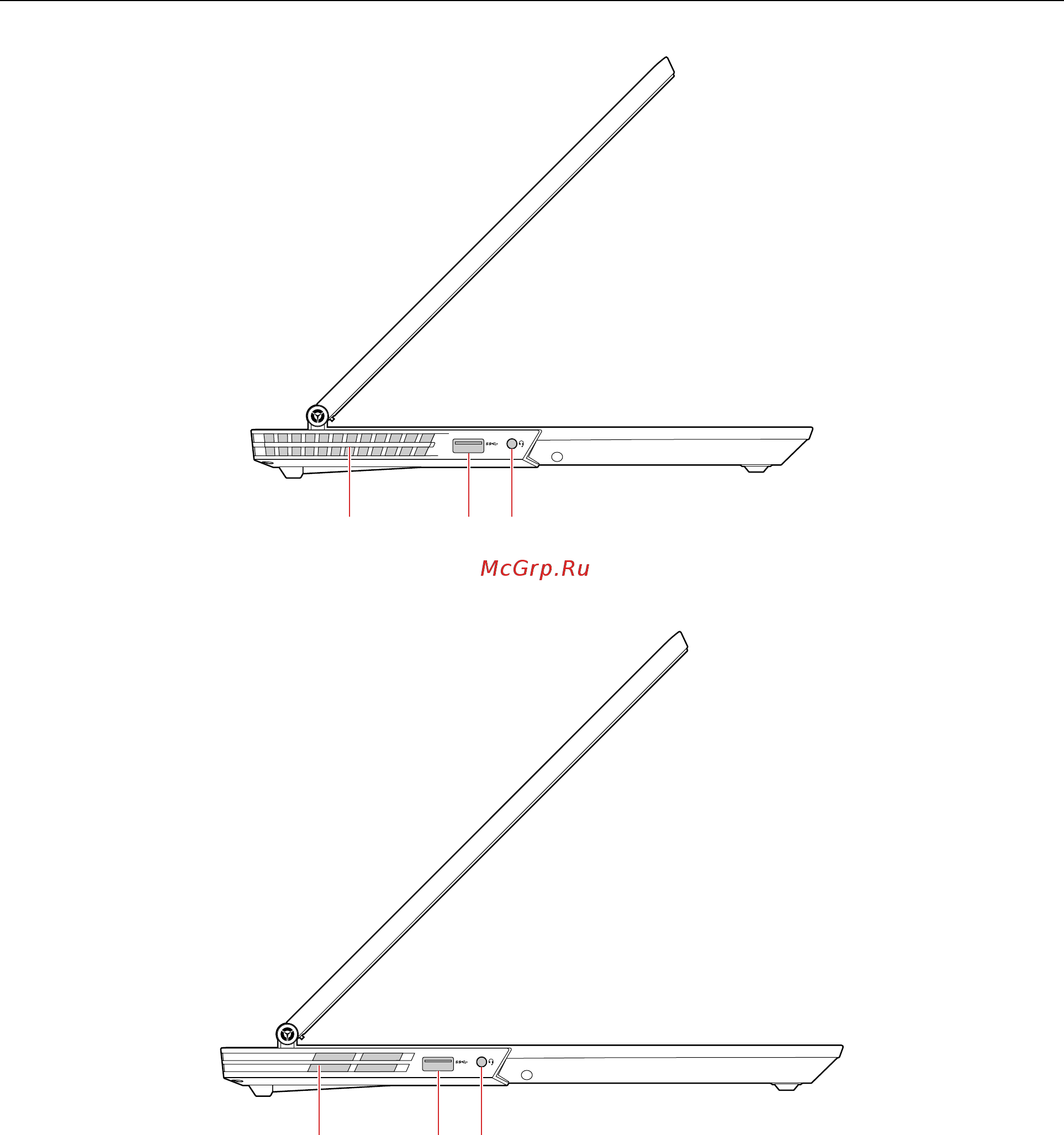 Lenovo Legion Y540-15IRH (81SX015XRU) [10/74] Вид слева