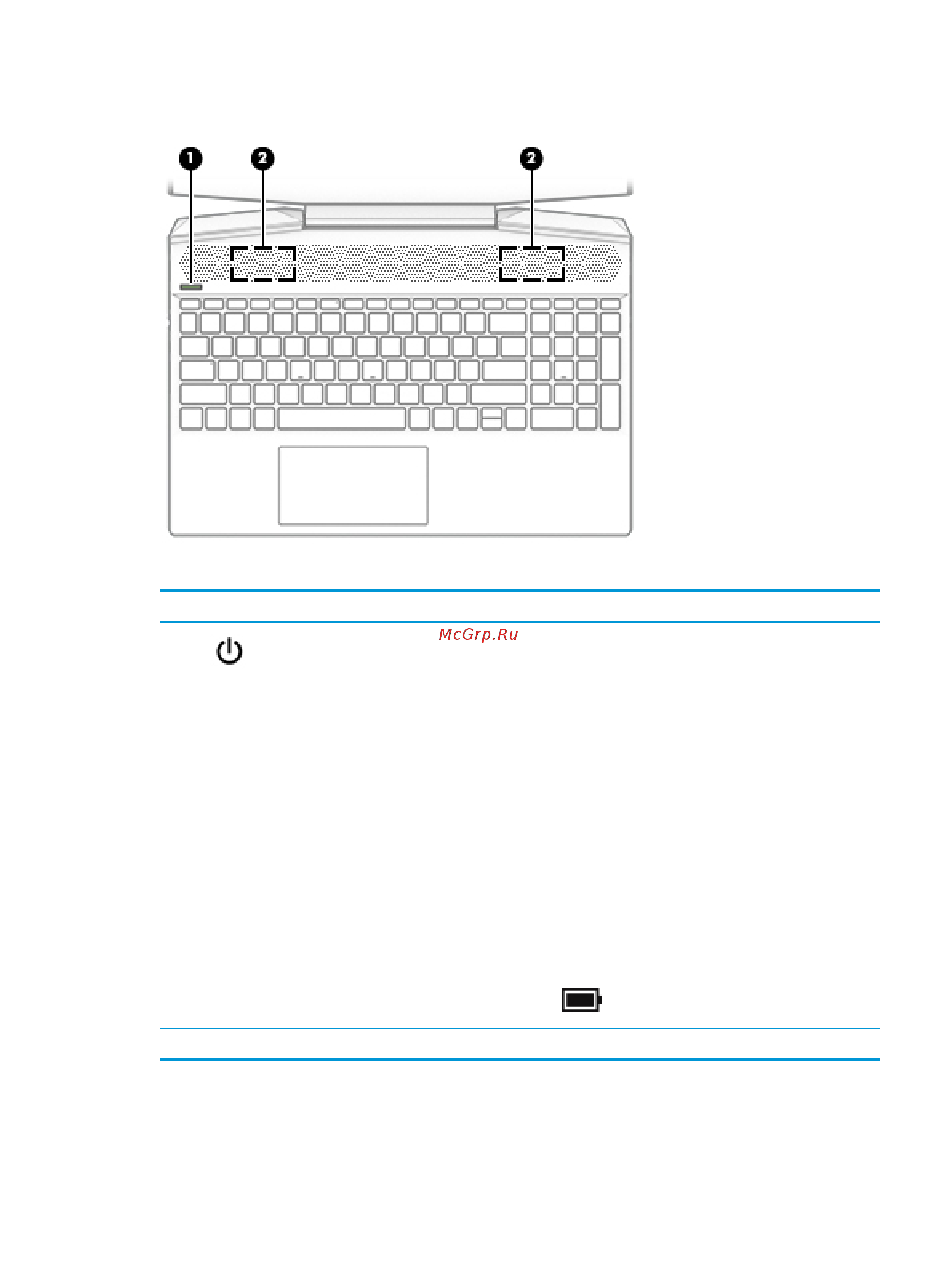 HP Pavilion Gaming 15-dk1091ur 345C8EA [23/84] Кнопка и динамики