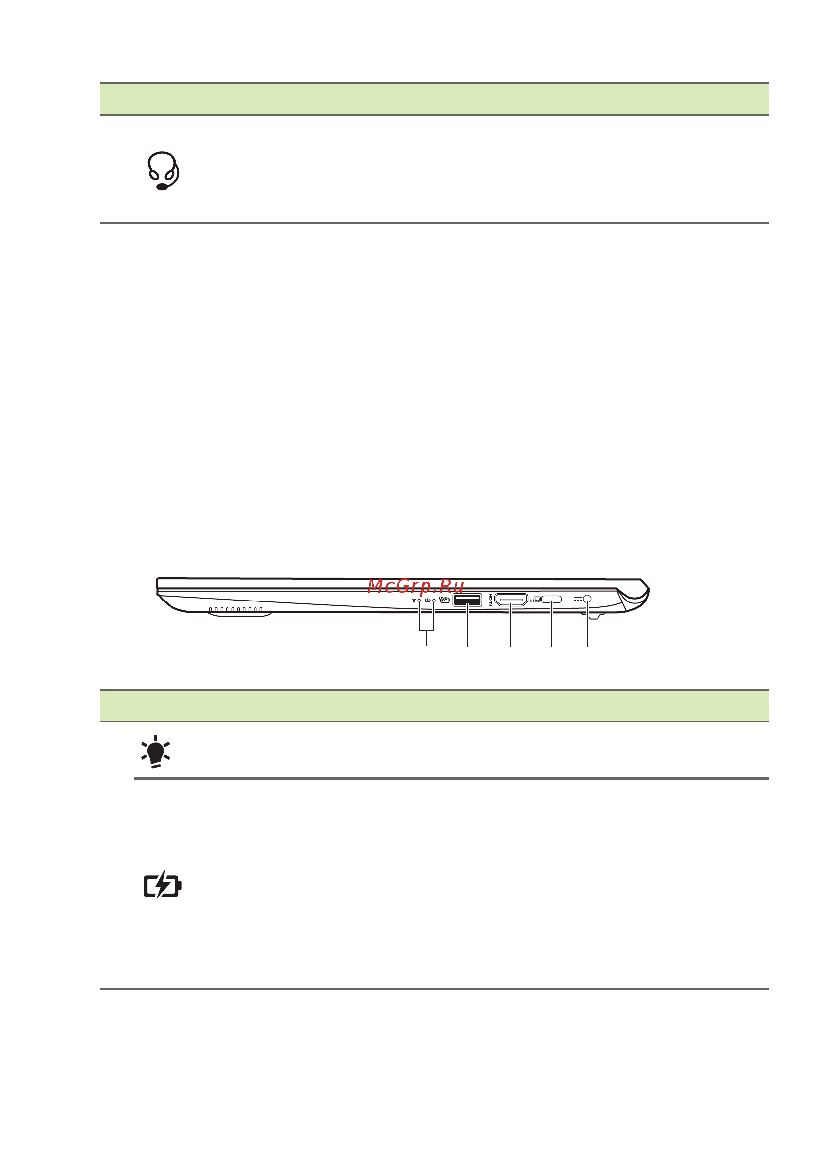 Acer Swift 3 SF314-55G-778M NX.H5UER.002 [13/89] Сведения об интерфейсе usb 3