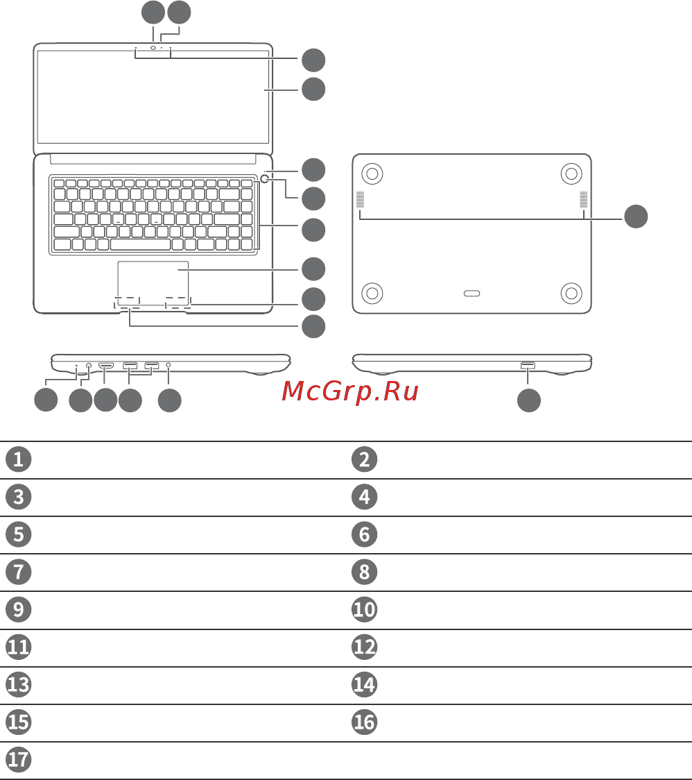 Huawei MateBook D MRC-W10 Mystic Silver [3/32] Знакомство с matebook d