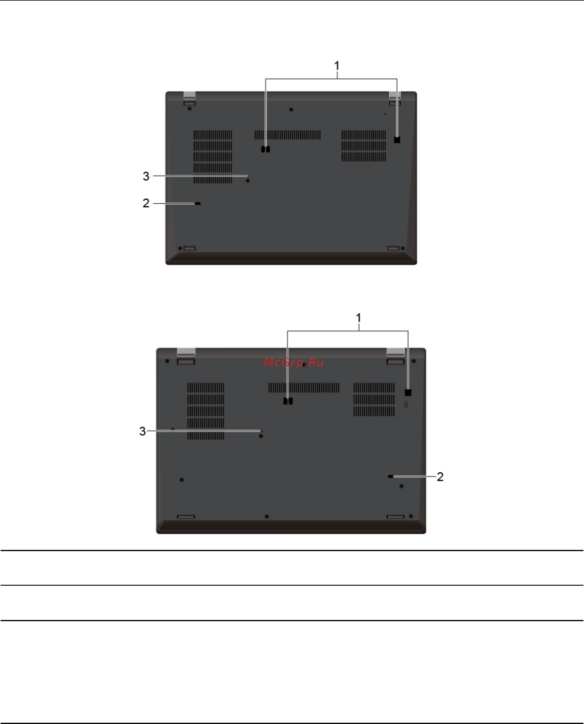 Lenovo ThinkPad T490 (20N2000LRT) [13/140] Вид снизу