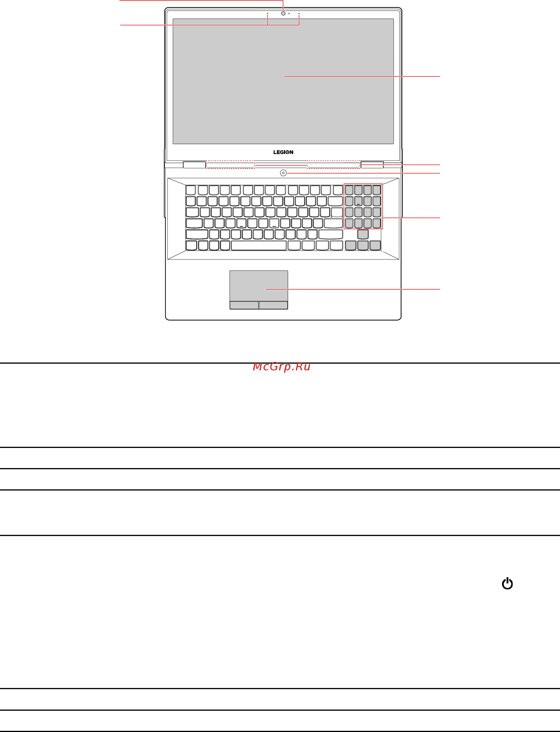 Lenovo Legion Y740-17ICHg Инструкция по эксплуатации онлайн [8/74] 710409