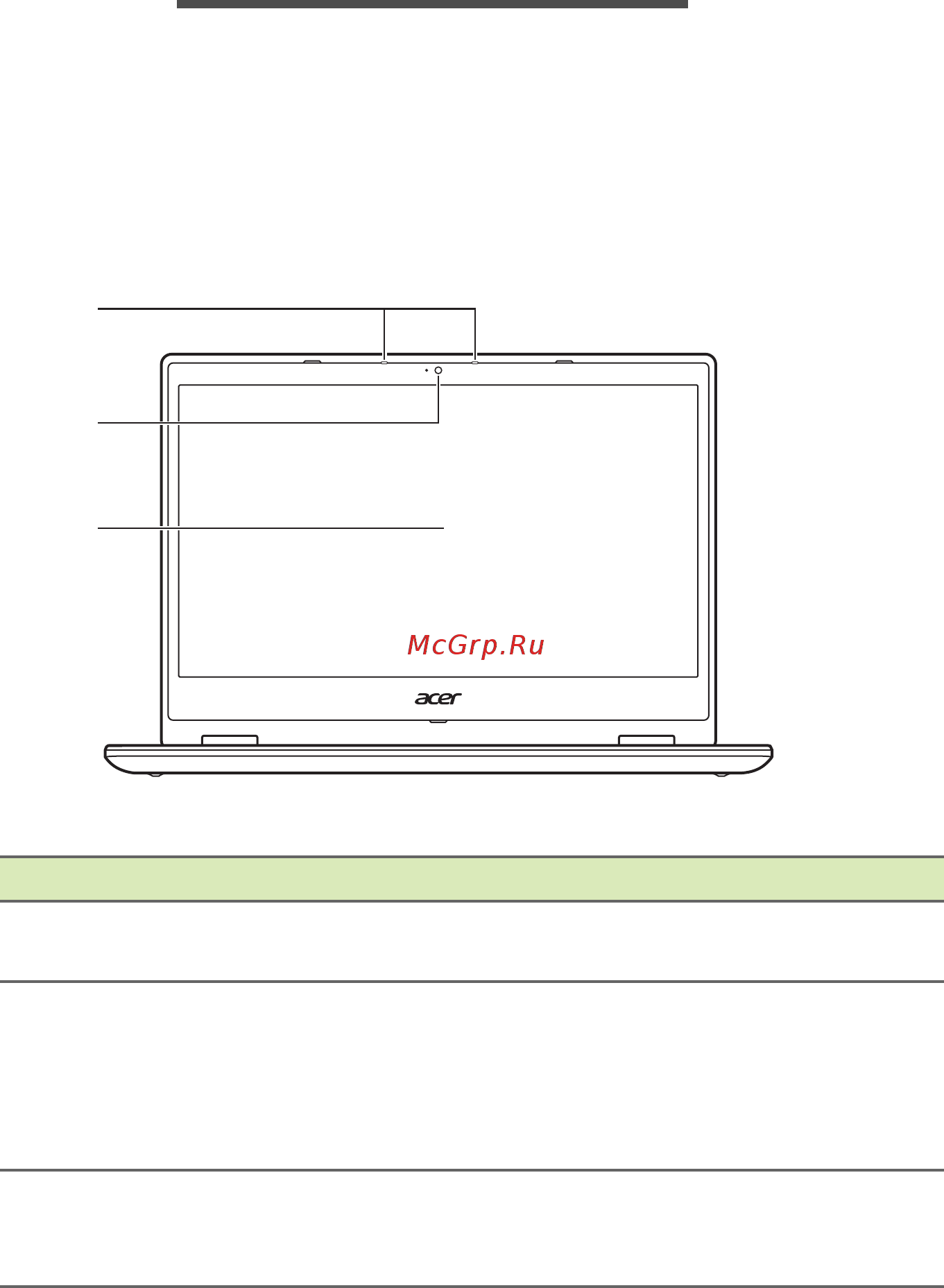 Acer SP314-53GN-51C8 NX.HDCER.001 [10/89] Знакомство с вашим ноутбуком acer