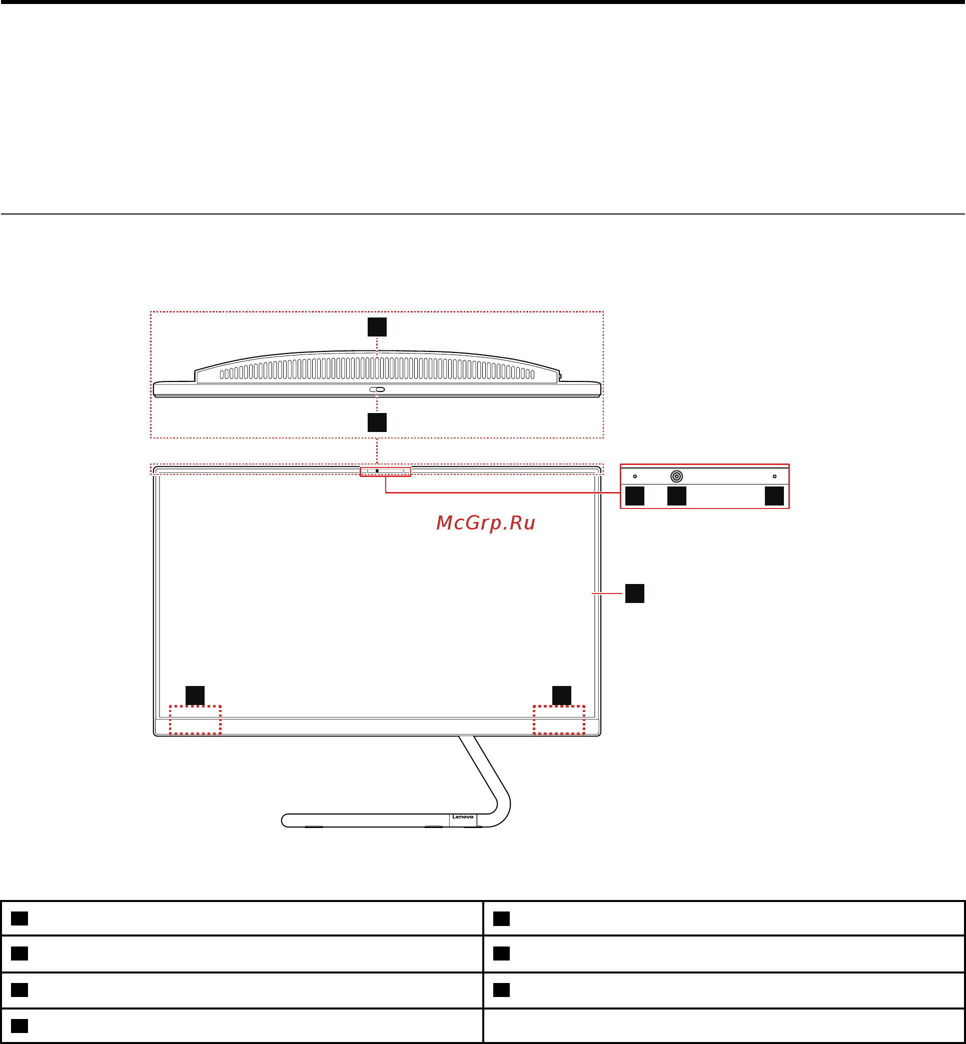Lenovo IdeaCentre AIO340-24IWL (F0E8002FRK) [23/57] Chapter 6 hardware locations