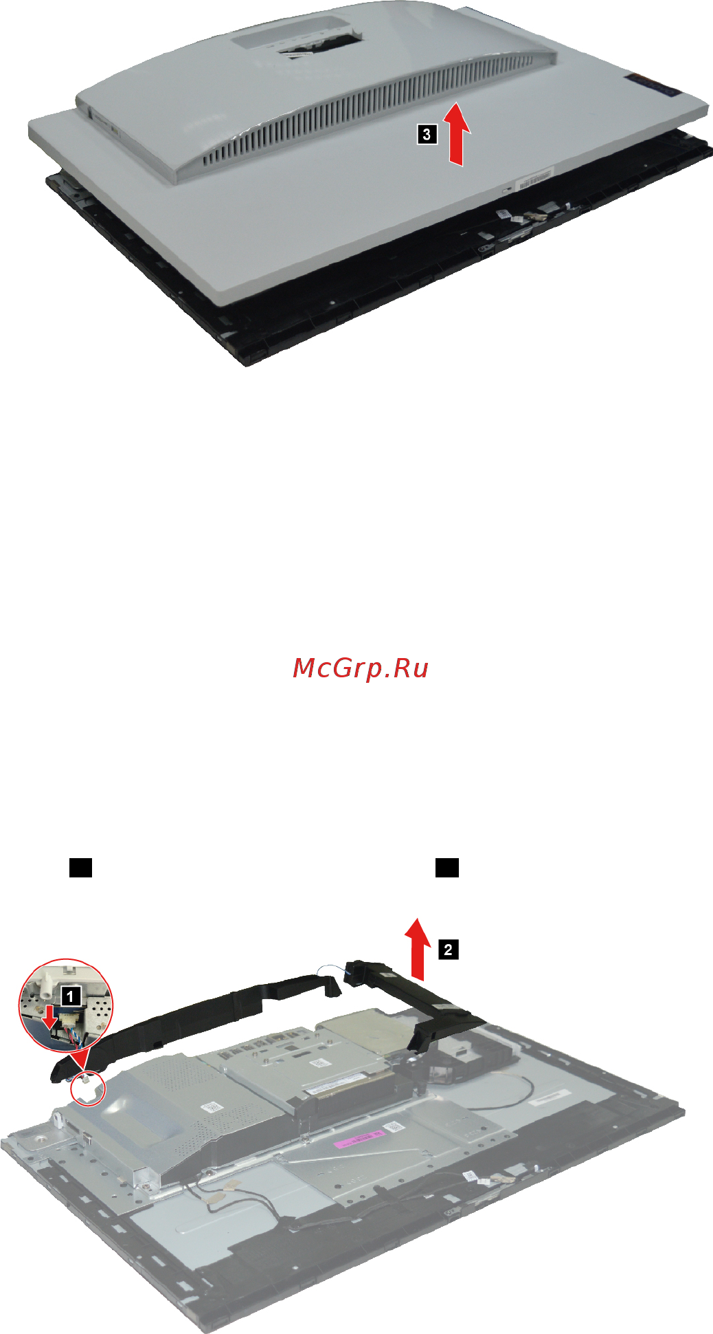 Lenovo IdeaCentre AIO340-24ICB (F0E600DWRK) [36/57] Replacing the speakers