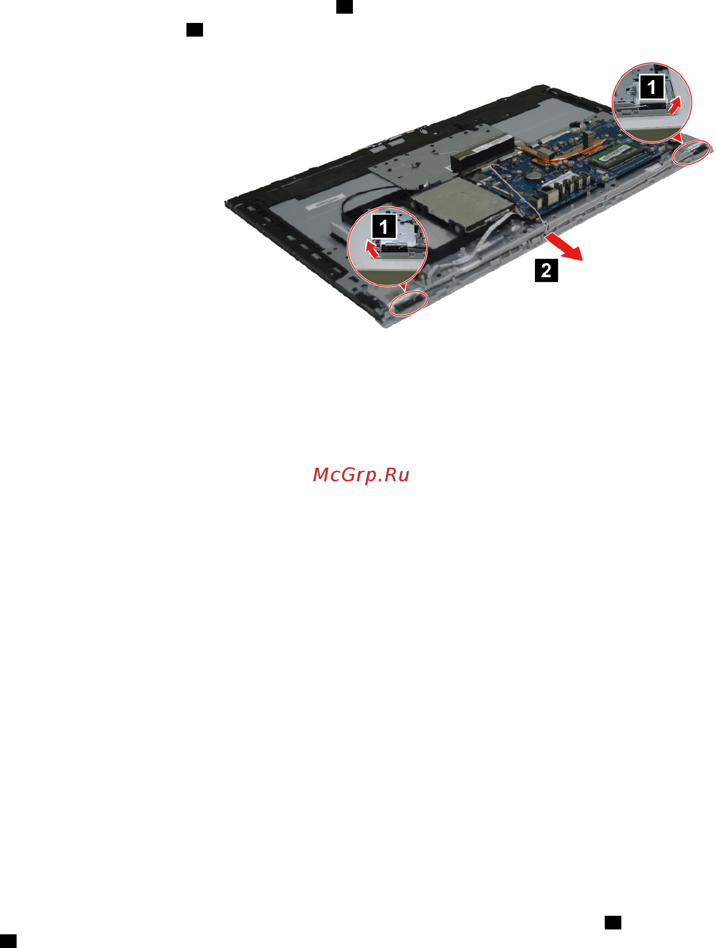 Lenovo IdeaCentre A340-22IGM (F0EA000MRK) [44/57] Replacing the memory module