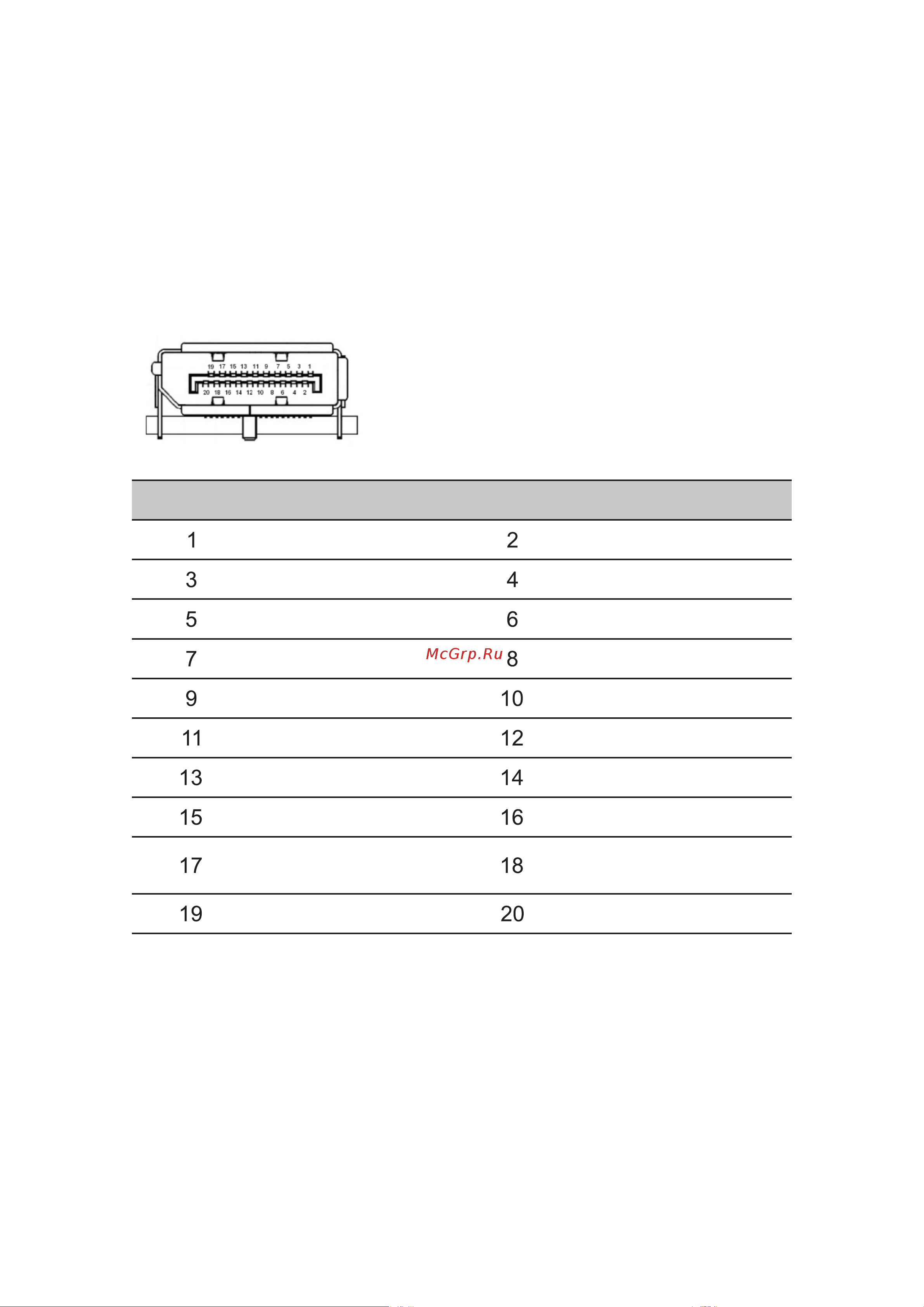 Acer CG437KP [18/37] Канал данных дисплея display data channel ddc