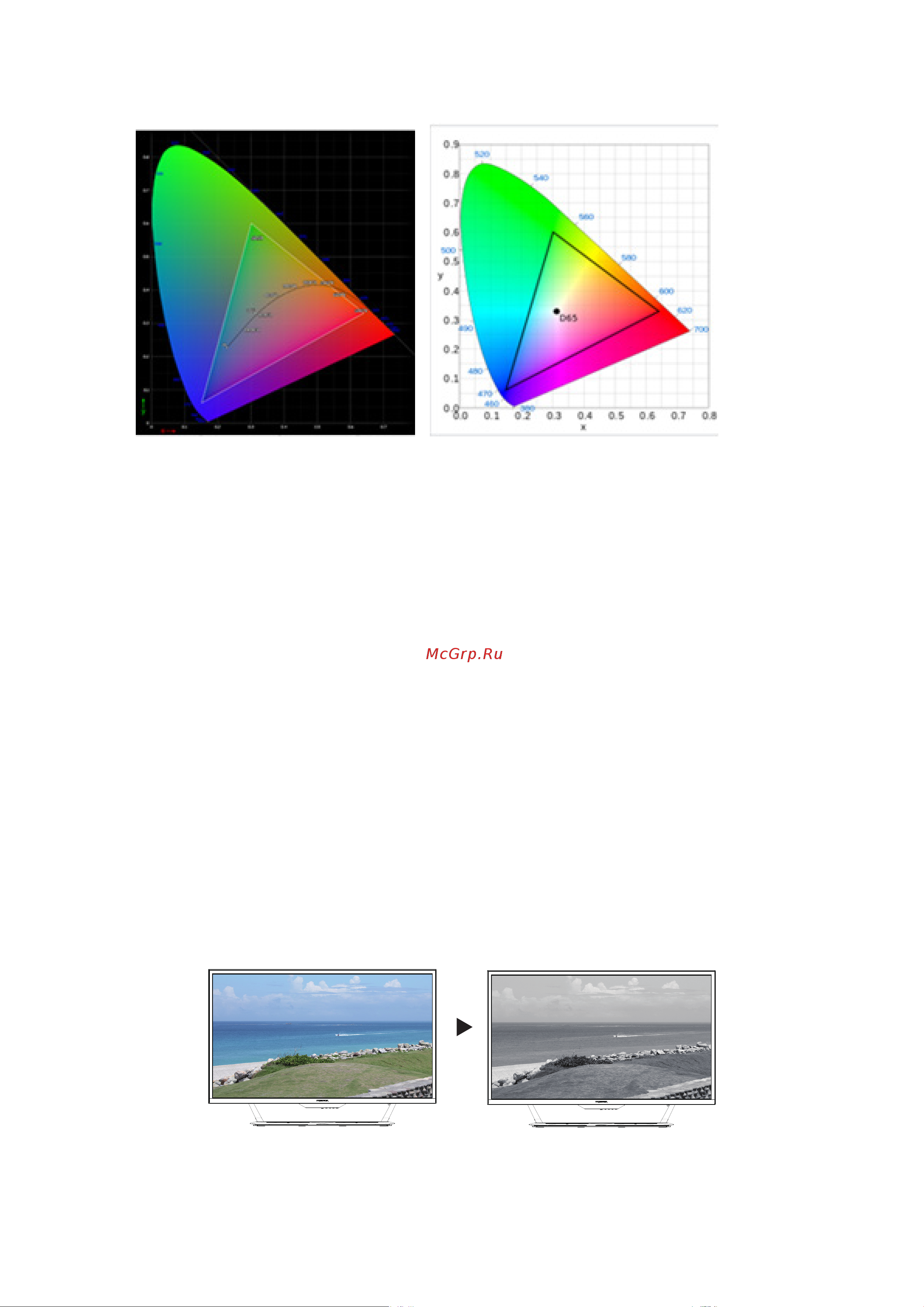 Acer XB273KGPbmiipprzx [27/37] Grayscale mode оттенки серого включение или отключение режима оттенков серого