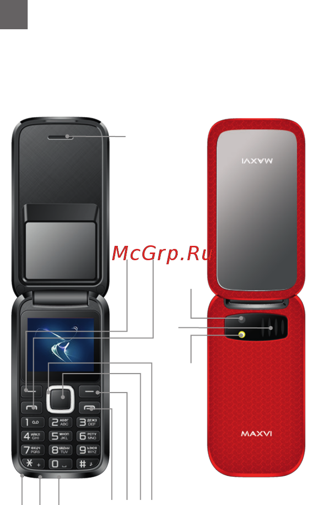 Maxvi E3 White [2/68] Основные элементы