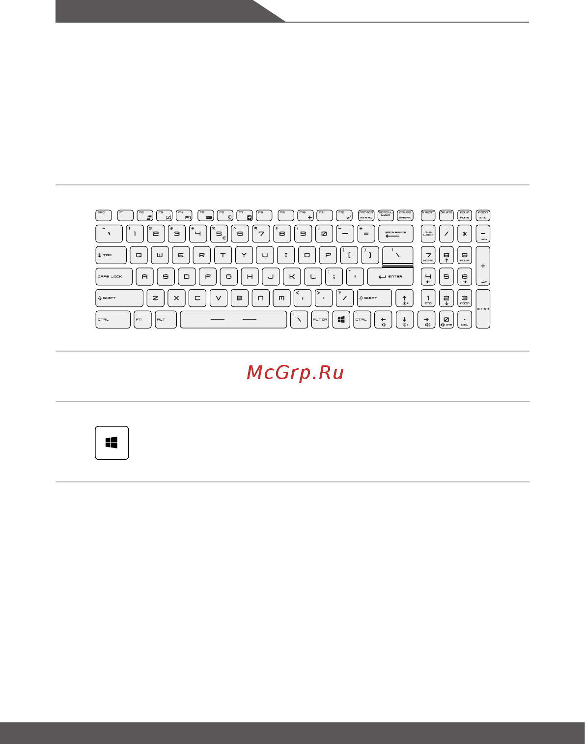 MSI Creator 17M A9SE-033RU [22/68] Использование клавиатуры