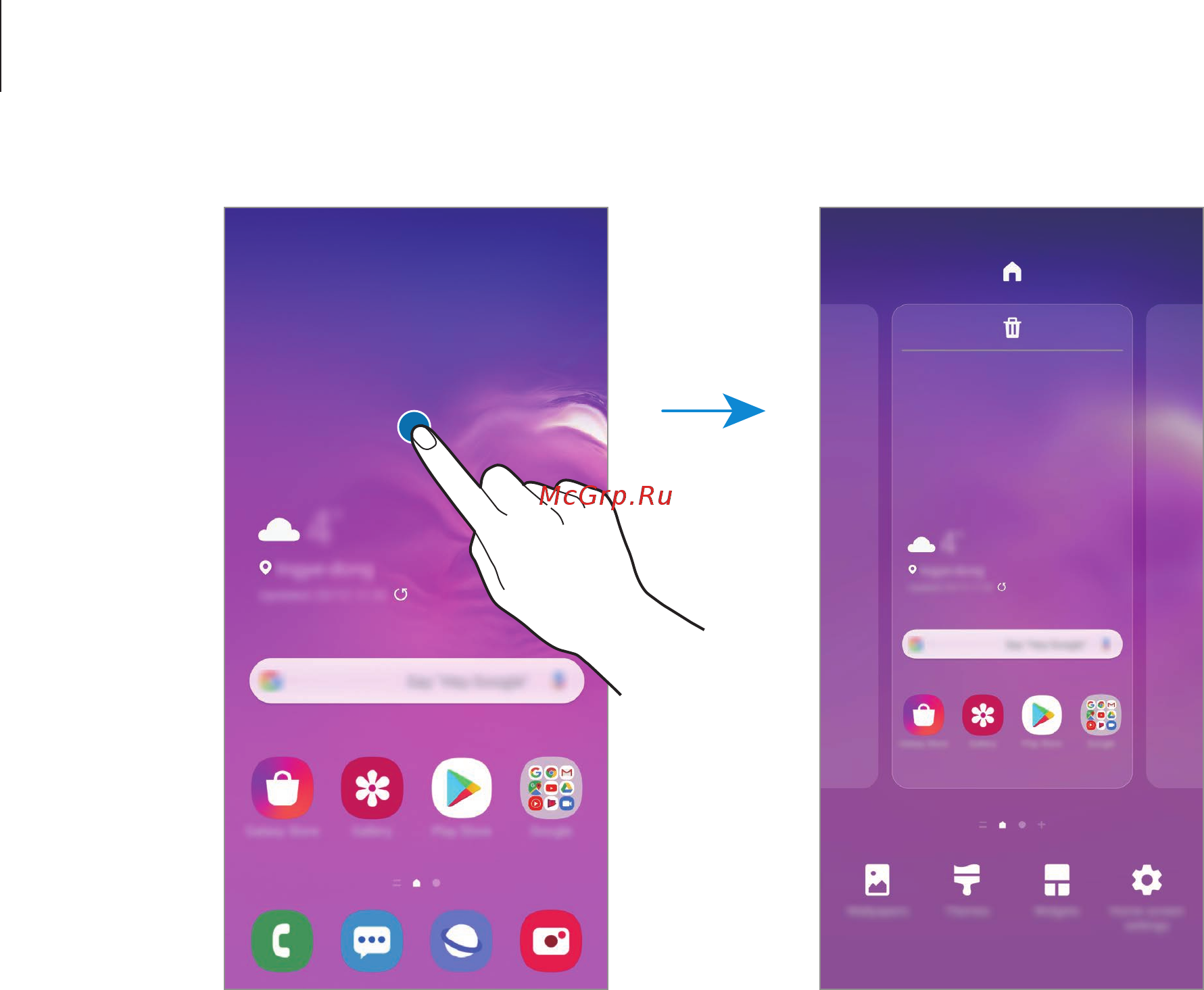 Samsung Galaxy S10 Lite White (SM-G770F/DSM) [35/197] Отображение всех приложений на главном экране