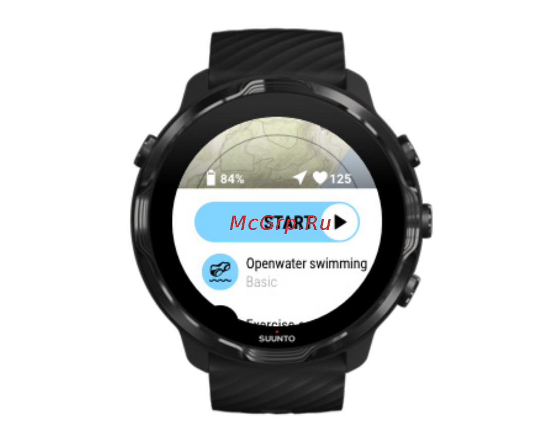 Suunto 7 Black Lime (SS050379000) [117/176] Плавание на открытой воде