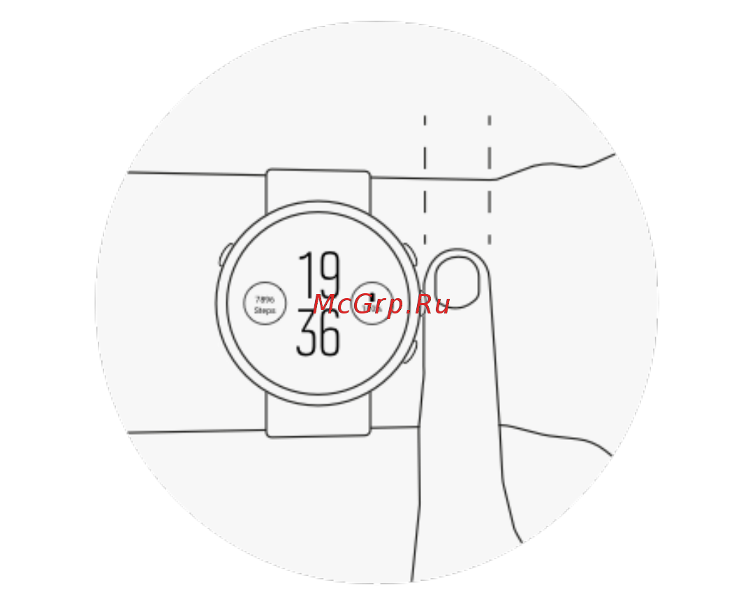 Suunto 7 Black Lime (SS050379000) [142/176] Как носить часы так чтобы увеличить точность измерения пульса