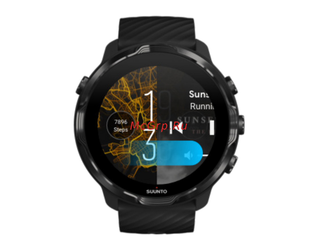 Suunto 7 Black Lime (SS050379000) [150/176] Загрузите приложение для прослушивания музыки