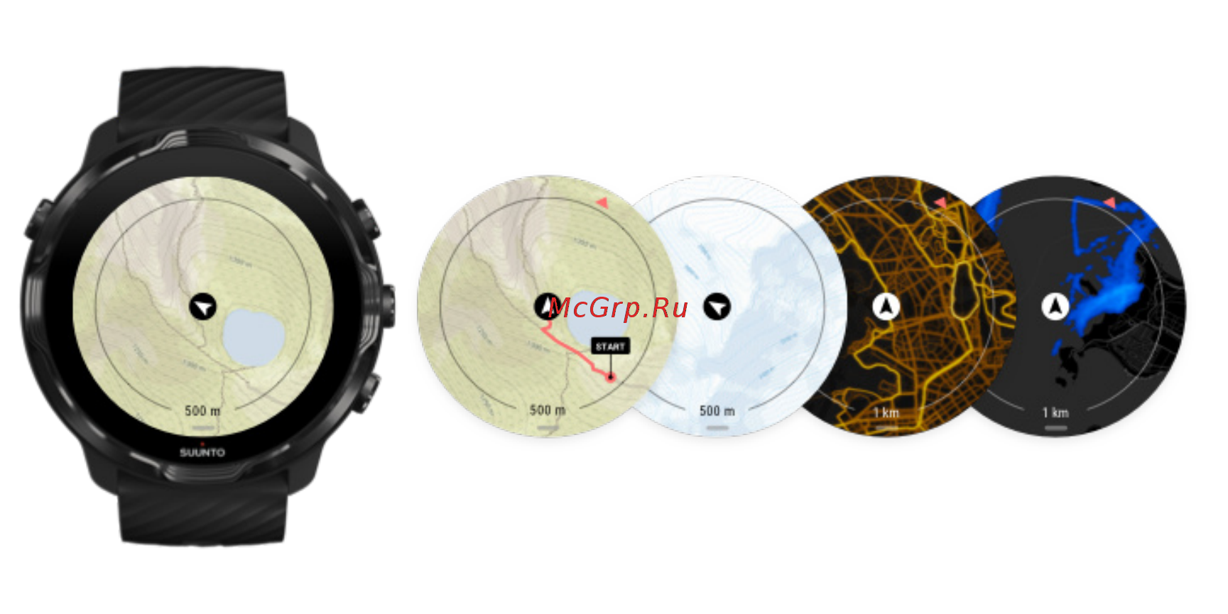 Suunto 7 Black Lime (SS050379000) [73/176] Карты suunto