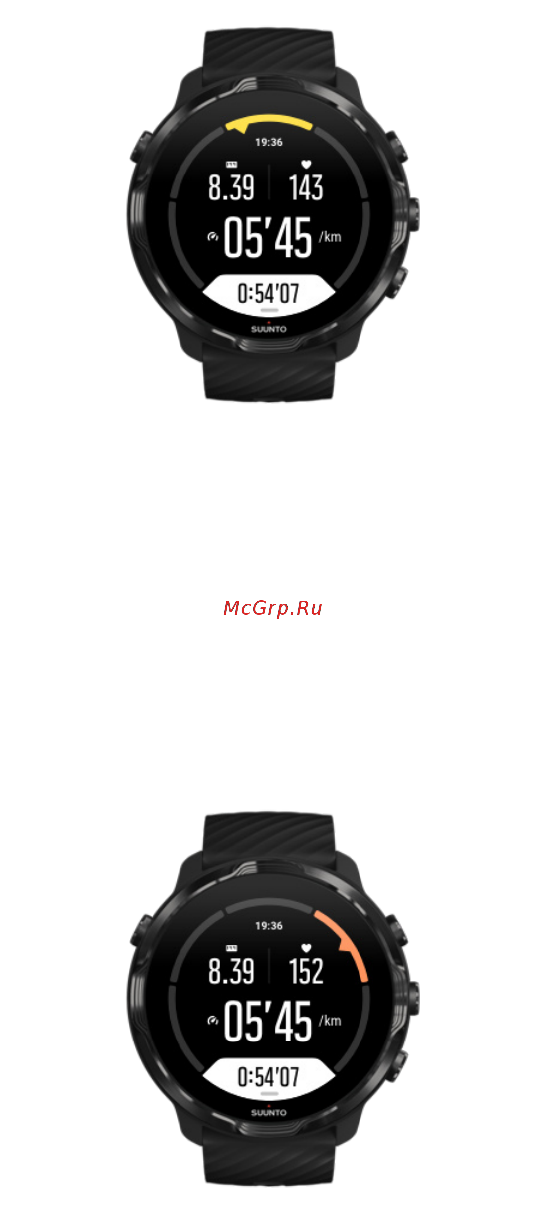 Suunto 7 Black Lime (SS050379000) [88/176] Зона 3 высокая нагрузка