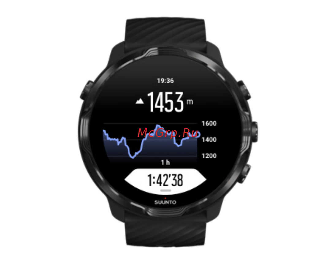 Suunto 7 Black Lime (SS050379000) [97/176] Высота подъем и спуск