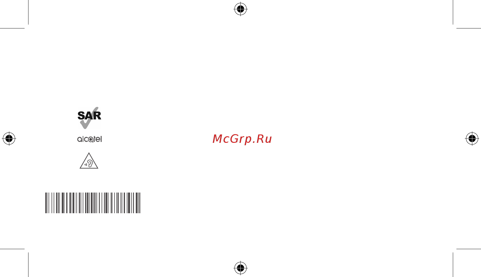 Alcatel 1B (2020) Prime Black (5002D) [2/22] Информация о мерах безопасности и условиях