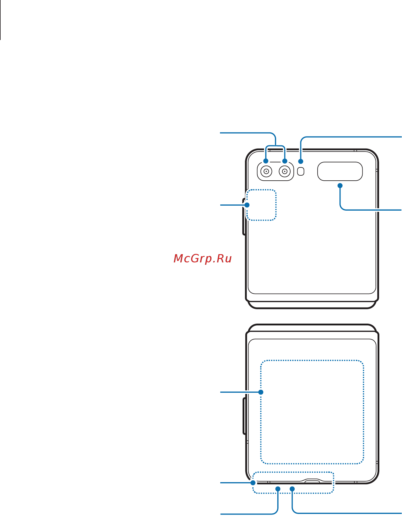 Samsung Galaxy Z Flip Black [11/239] В сложенном состоянии