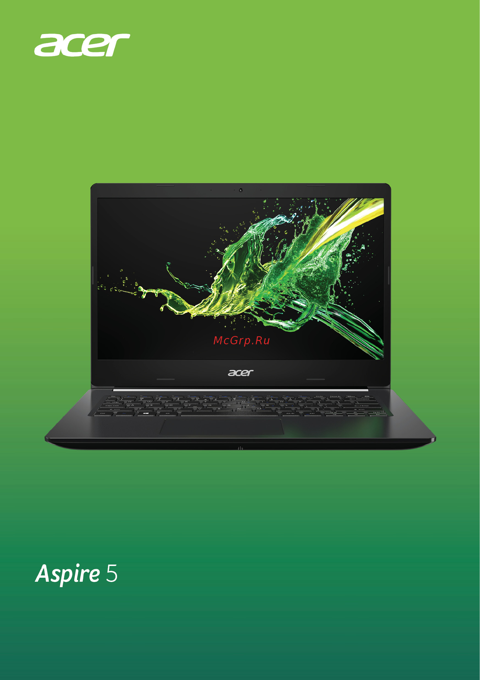 Acer Aspire 5 A514-52-75N0 NX.HDVER.003 Инструкция по эксплуатации онлайн