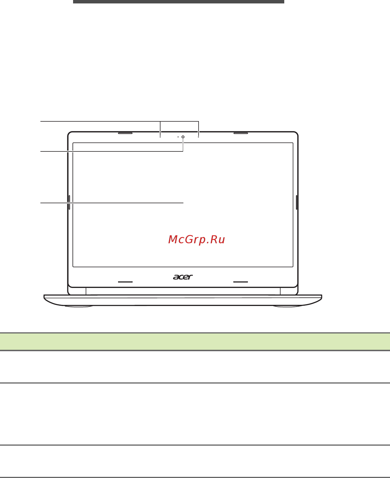 Acer Aspire 5 A514-52-75N0 NX.HDVER.003 [10/88] Накомство с вашим ноутбуком