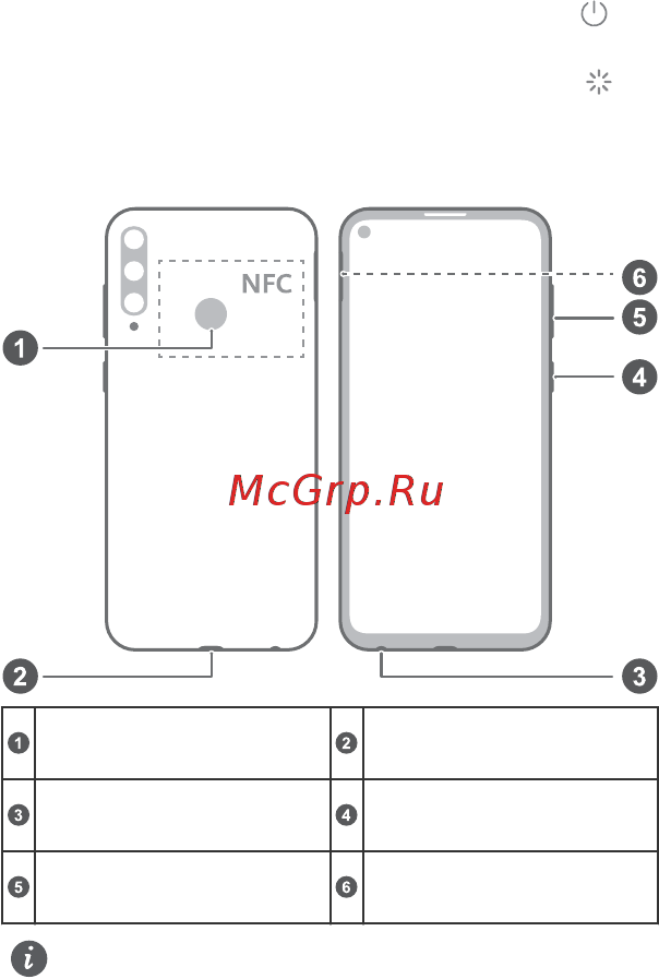 Huawei P40 Lite E Aurora Blue (ART-L29) [13/36] Перед использованием устройства познакомьтесь с основными операциями
