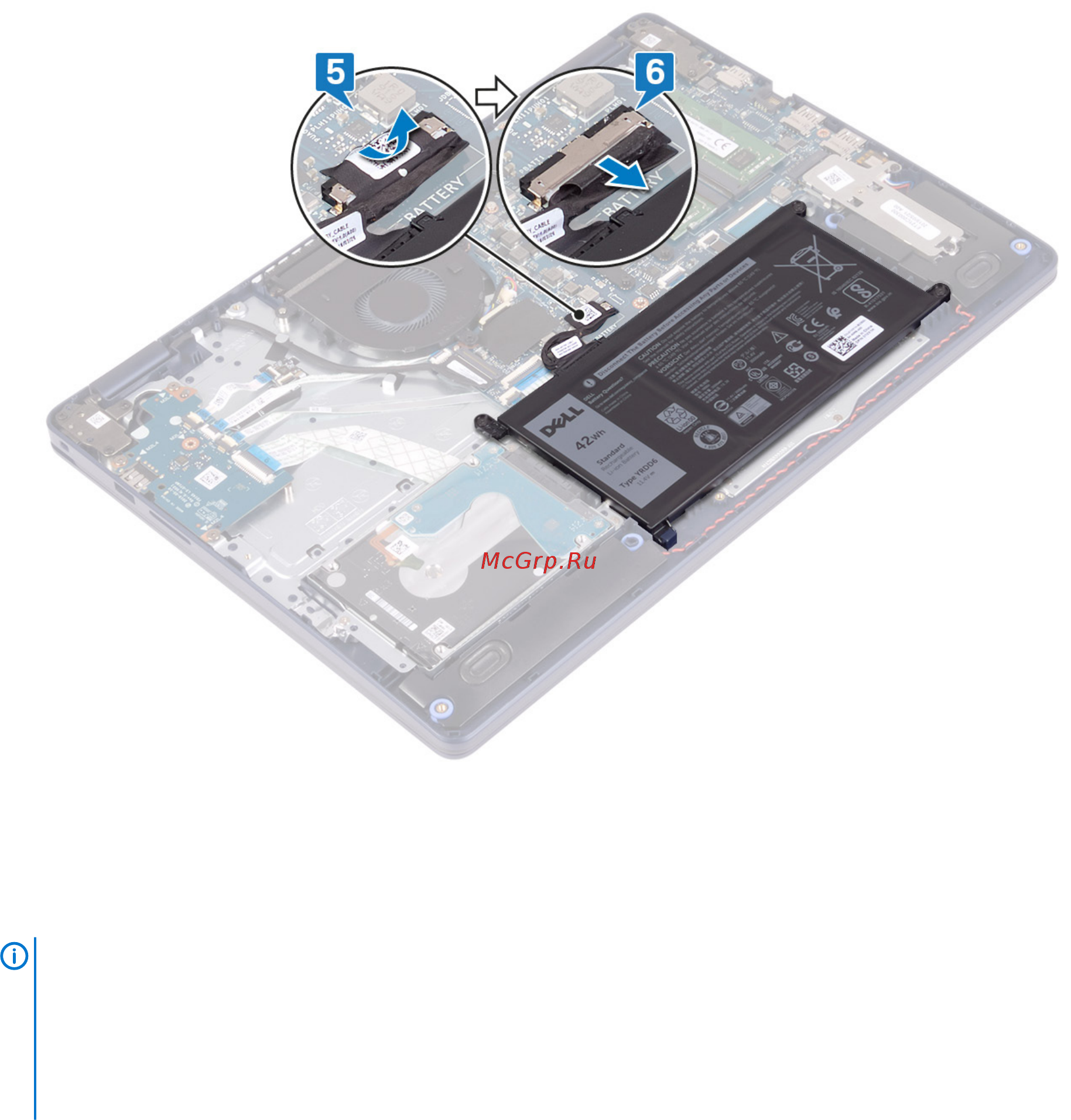 Dell Inspiron 5593-8680 [14/85] Установка нижней крышки