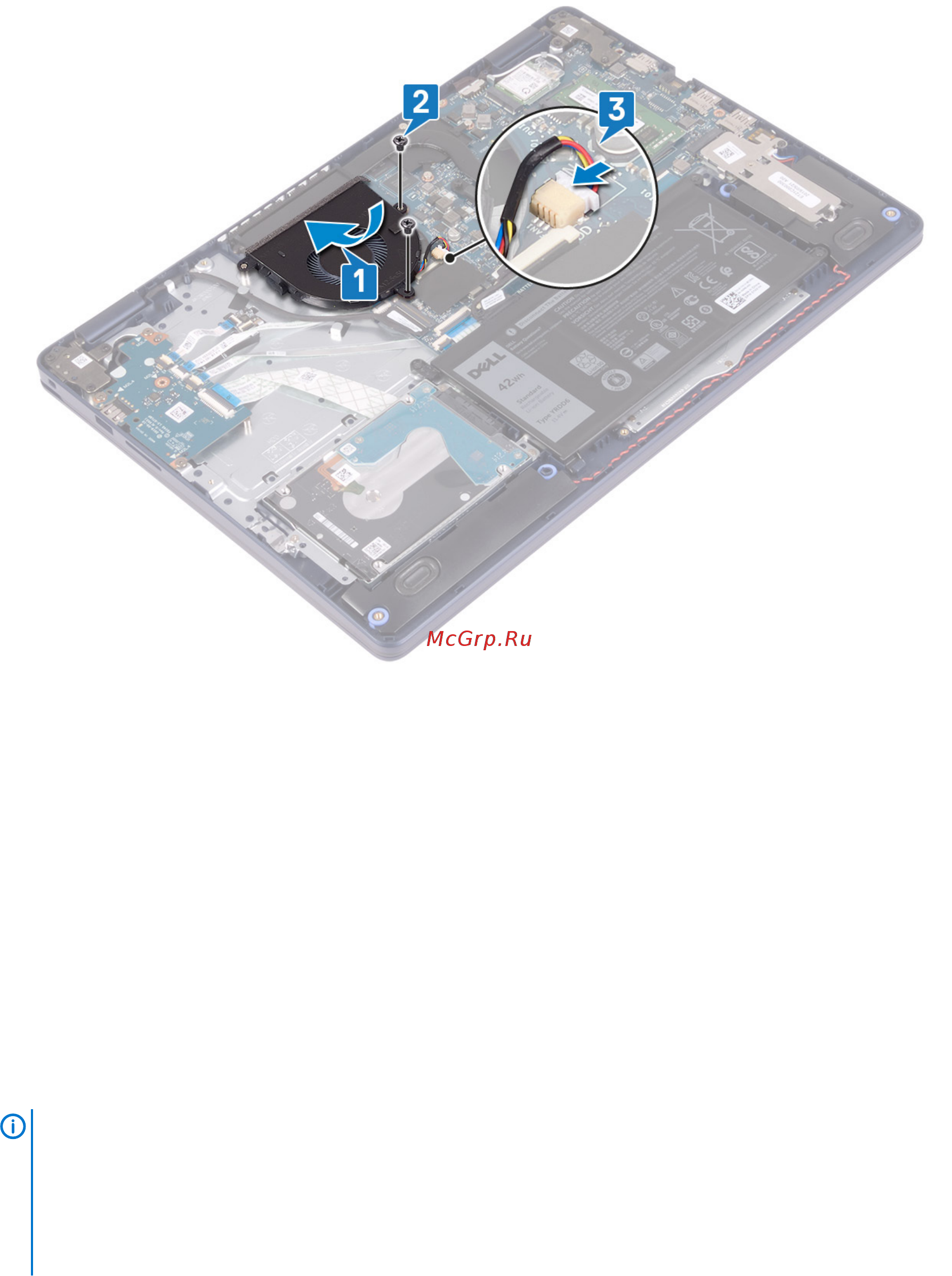 Dell Inspiron 5593-8666 [26/85] Извлечение твердотельного накопителя с памятью intel optane