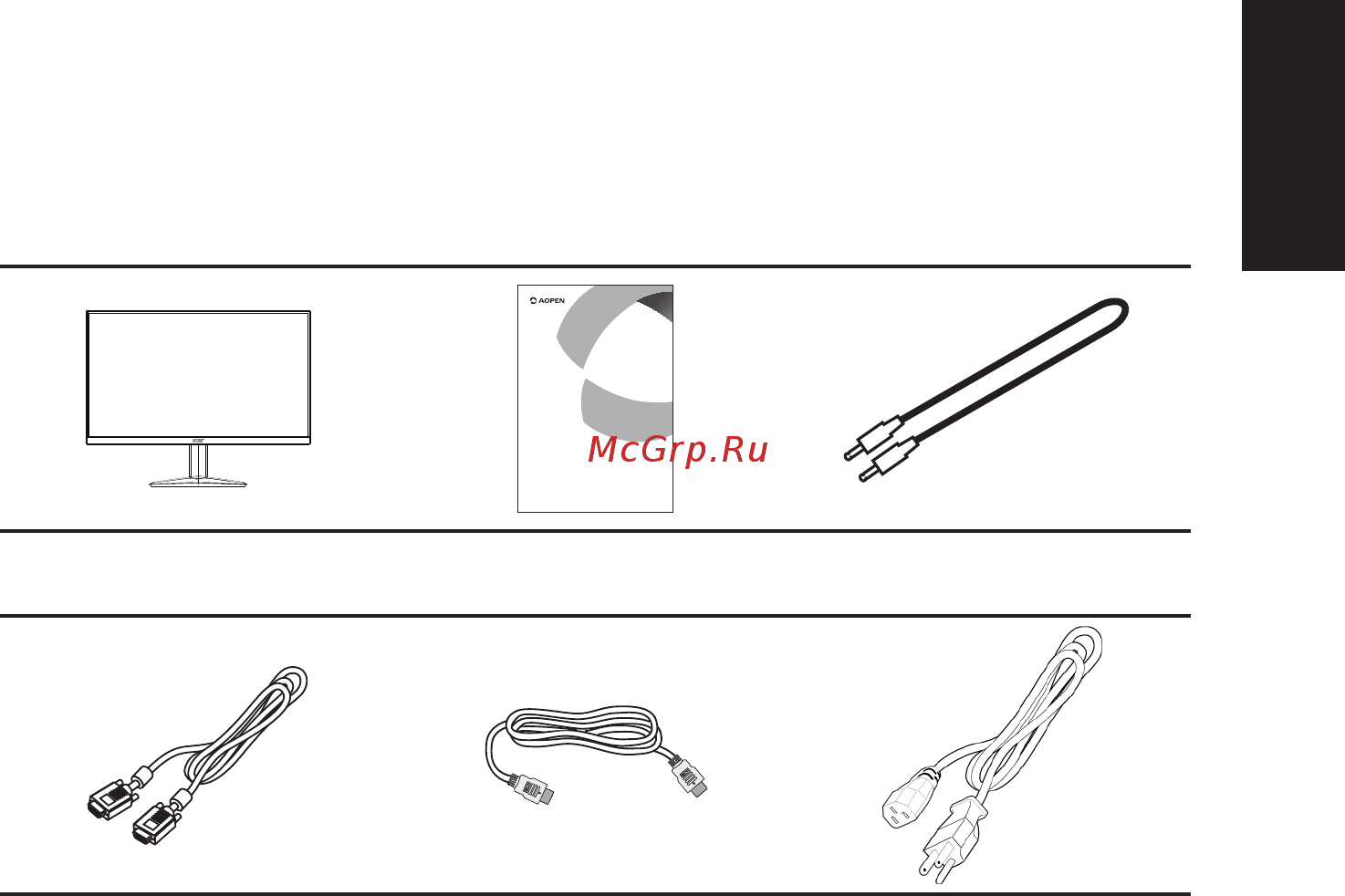 AOPEN 27ML1Ubmiipx [12/27] Pусский